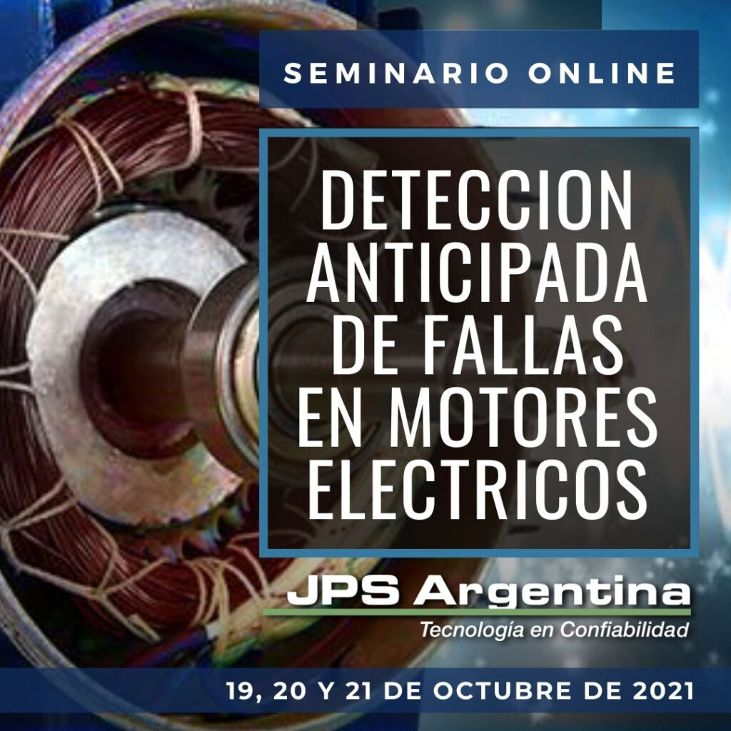 Seminario Online DETECCION ANTICIPADA DE FALLAS EN MOTORES ELECTRICOS