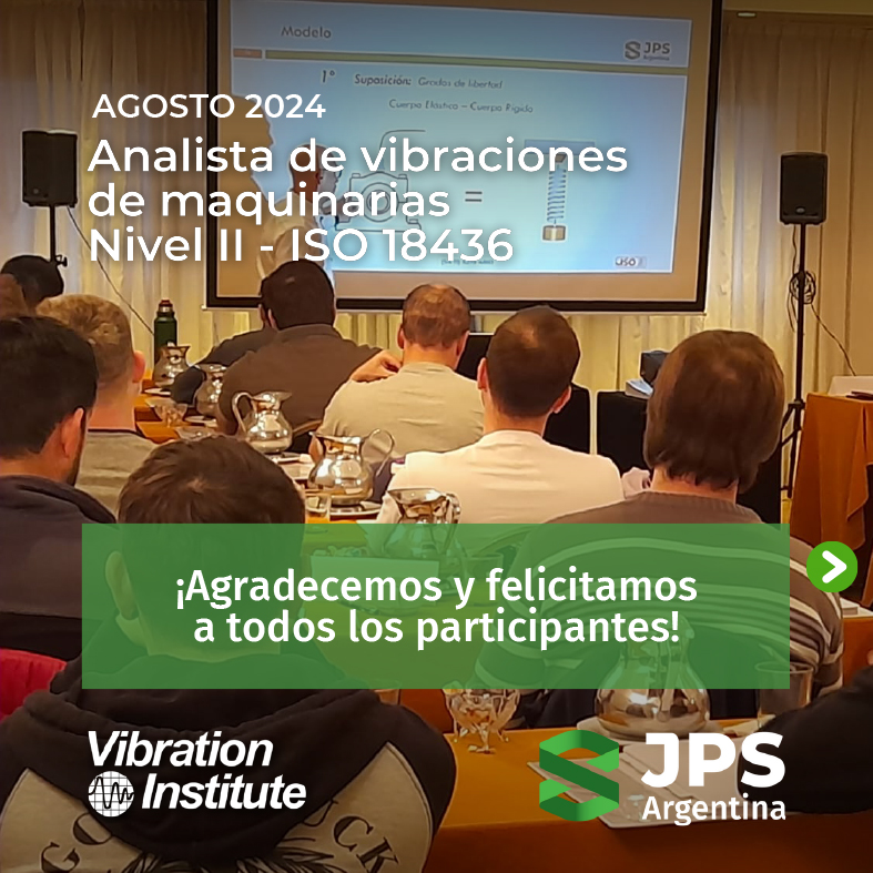 Nuevo curso Analista de Vibraciones Nivel 2